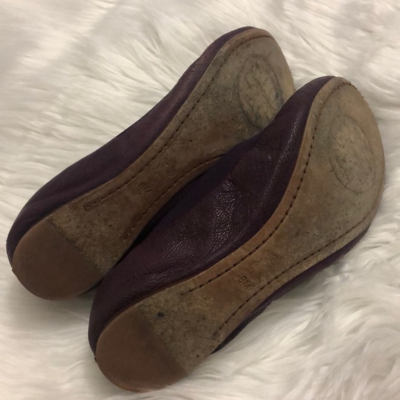 Purple Authentic Tory Burch Flats - Picture 6 of 7